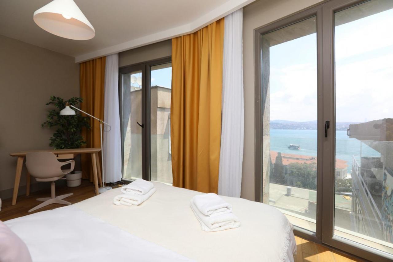 Excellent Flat W 360 Bosphorus View In Cihangir Istanbulská provincie Exteriér fotografie